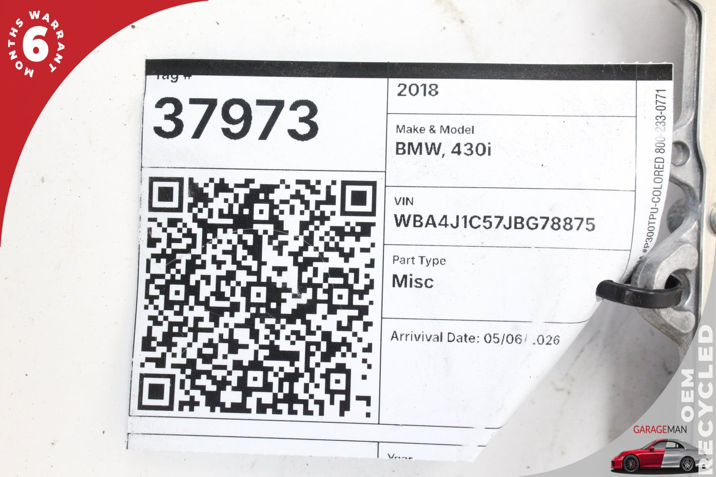2014-2020 BMW 430i F36 Sedan 2.0L Engine Computer Control Module 8489449 OEM