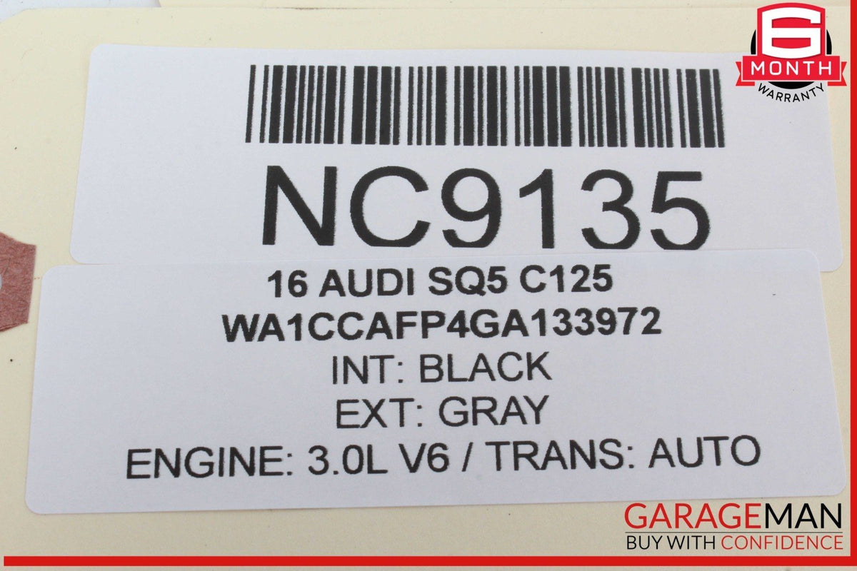 13-17 Audi SQ5 Q5 Left Driver Side Curtain Airbag Air Bag 8R0880741J OEM