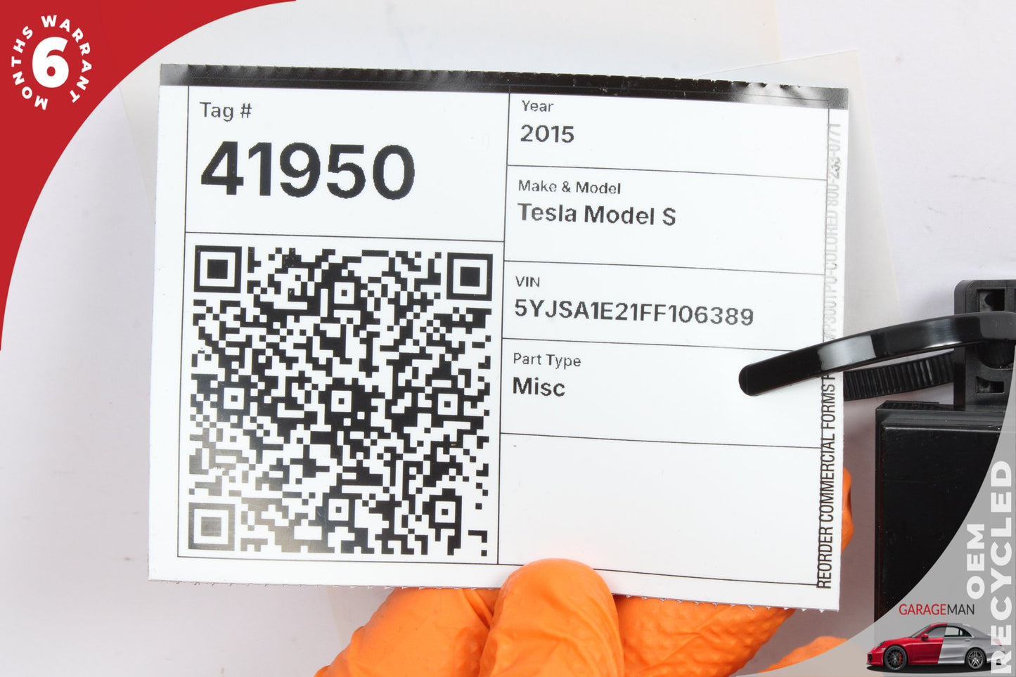 2015 Tesla Model S 85D Hatchback AC Air Conditioning Control Module Unit 600736600B Genuine