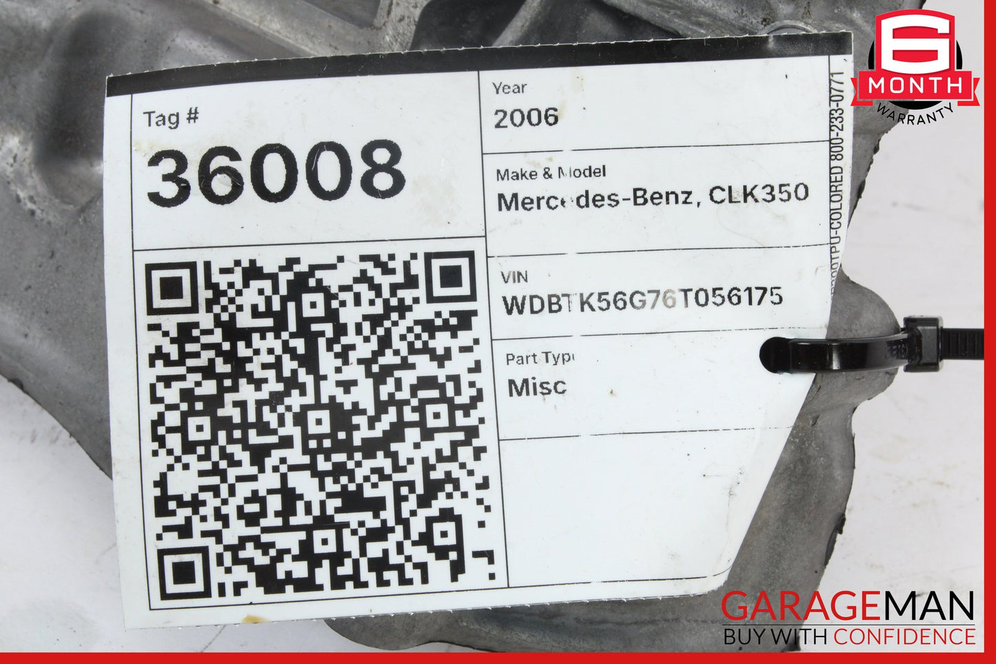 2005-2013 Mercedes W209 CLK350 E350 Engine Cylinder Head Cover Left Side OEM