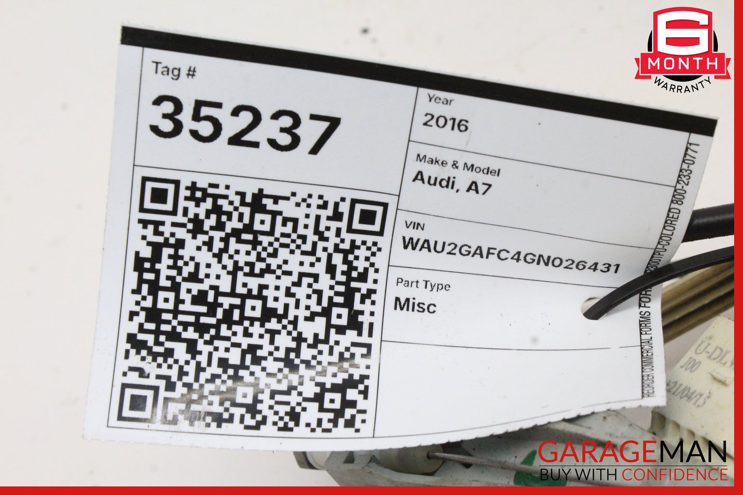 2012-2018 Audi A7 Front Left Driver Side Door Lock Latch Actuator 4G1837015C OEM