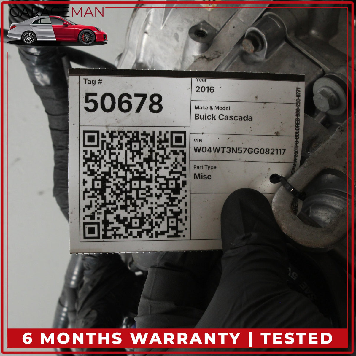 2016-2019 Buick Cascada 1.6L Engine Motor Assembly OEM 163k