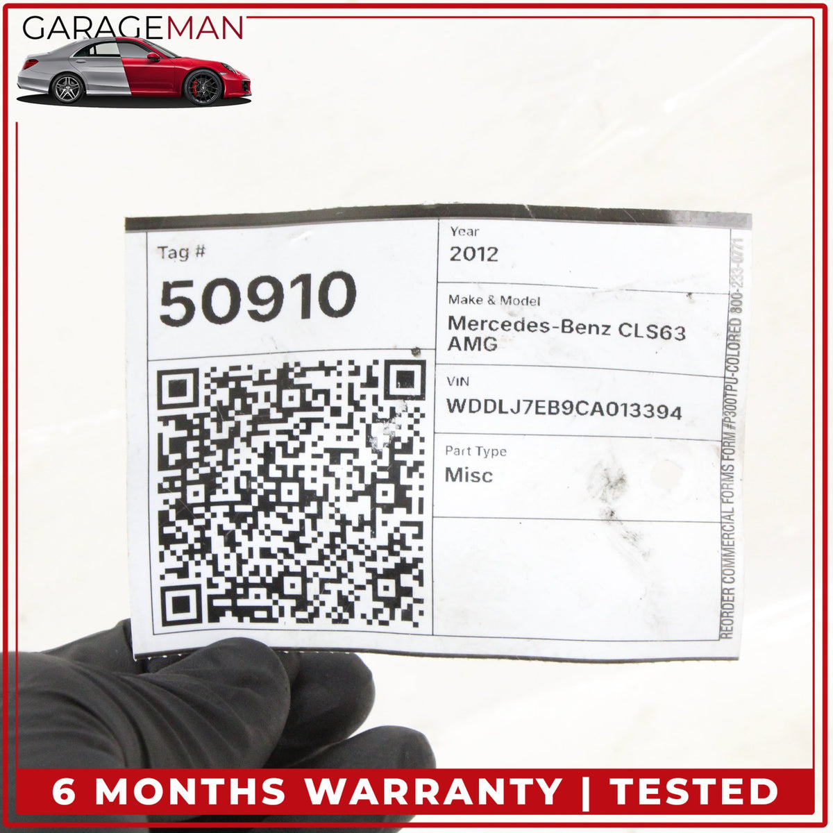 2011-2020 Mercedes W218 CLS63 SL63 AMG Pressure Transducer Vacuum Valve OEM