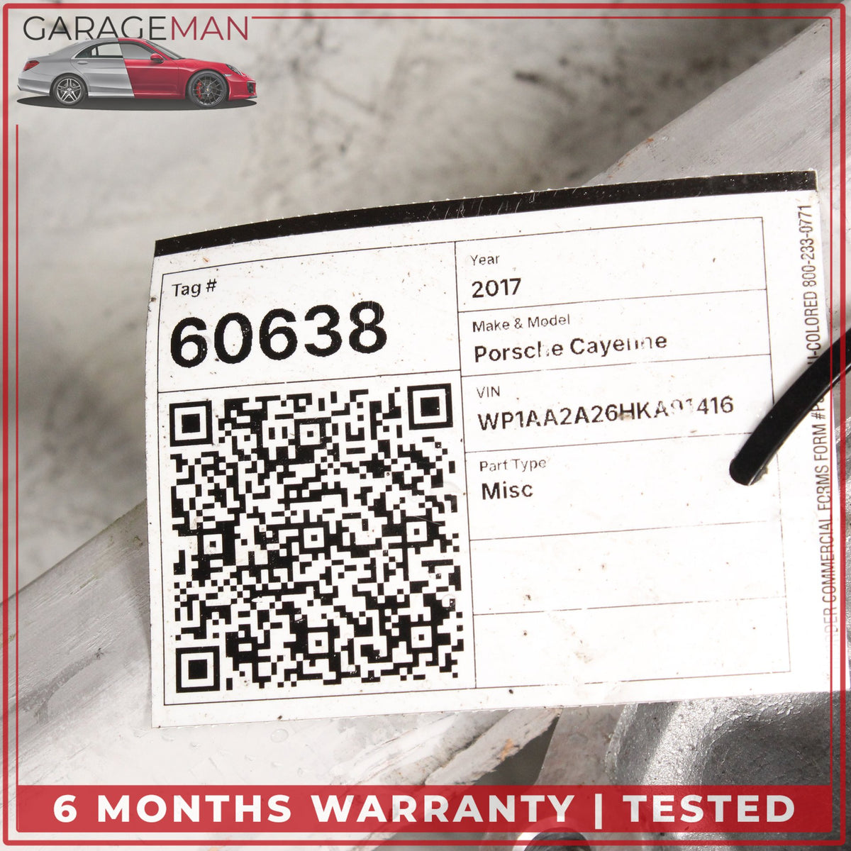 2016-2018 Porsche Cayenne 958 AWD 3.6L VR6 Transmission Transfer Case OEM