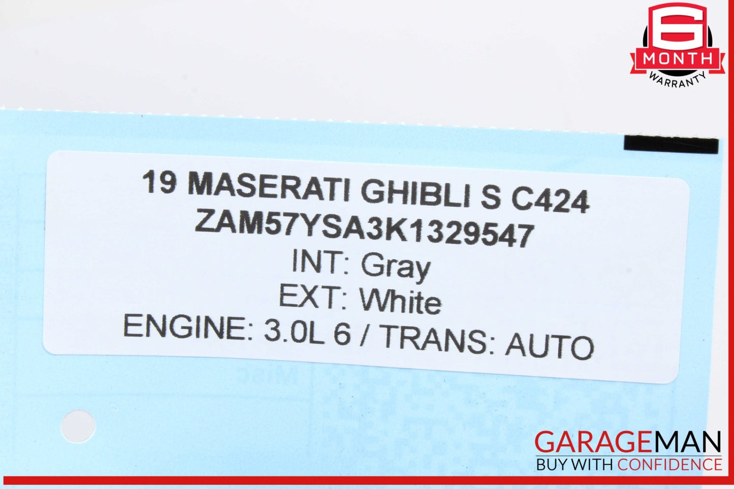 2014-2020 Maserati Ghibli Steering Wheel 670011666