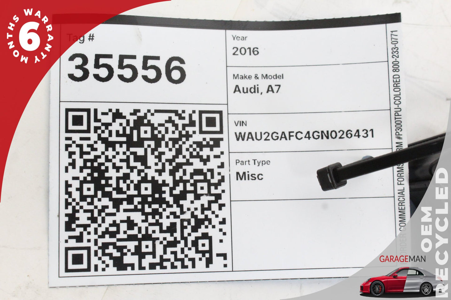 2012-2018 Audi A7 A6 Front Left Driver Side Power Seat Adjustment Switch OEM
