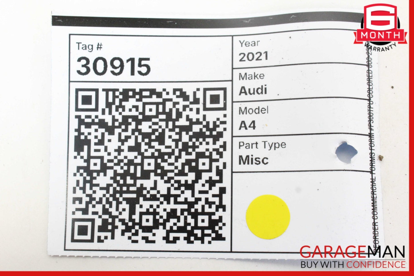 2018-2024 Audi A4 B9 Sedan Headlight Switch Control 8W1853189 Genuine