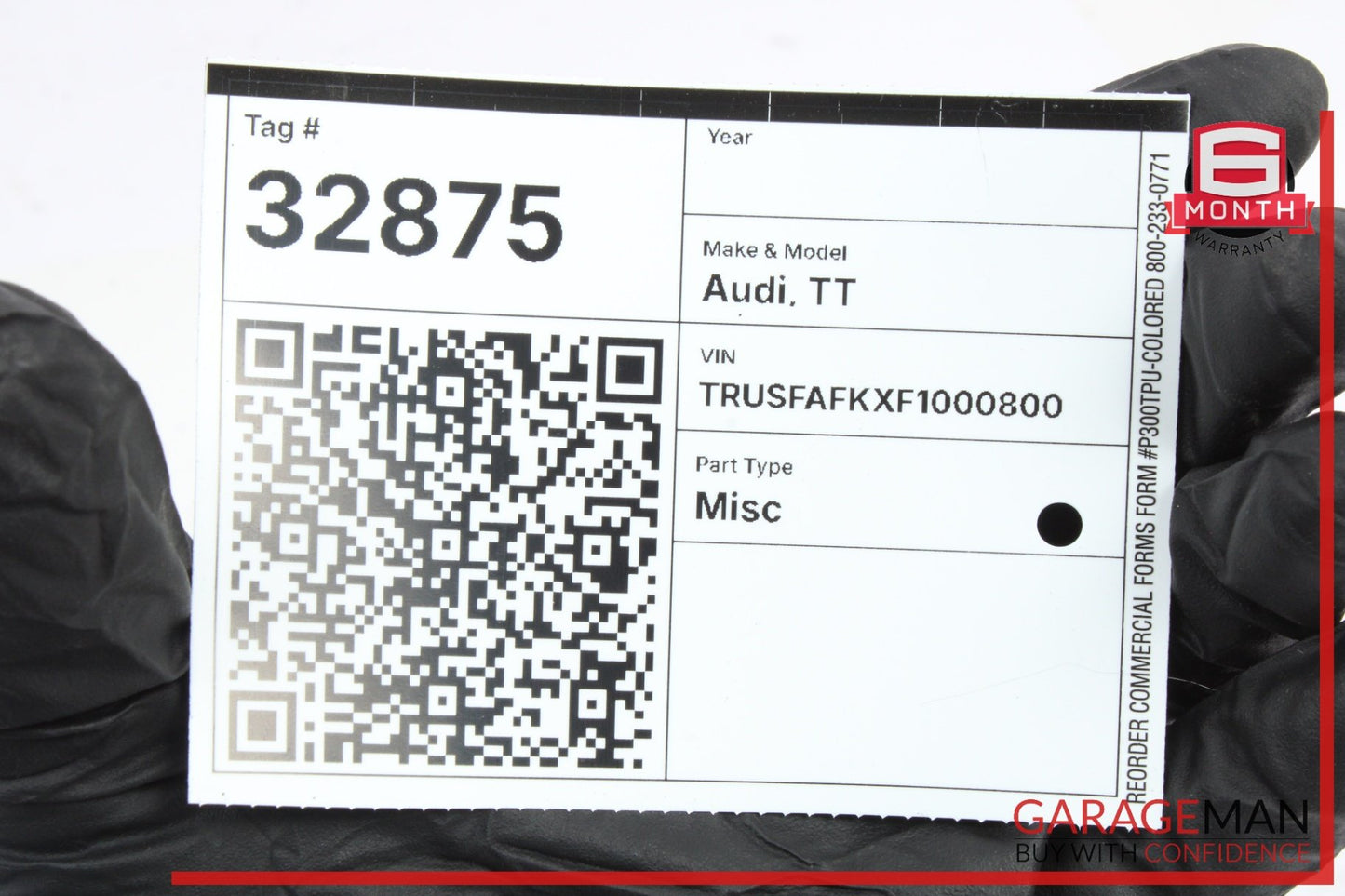 2008-2015 Audi TT 8J Xenon HID Headlight Ballast Control Module 130732919301