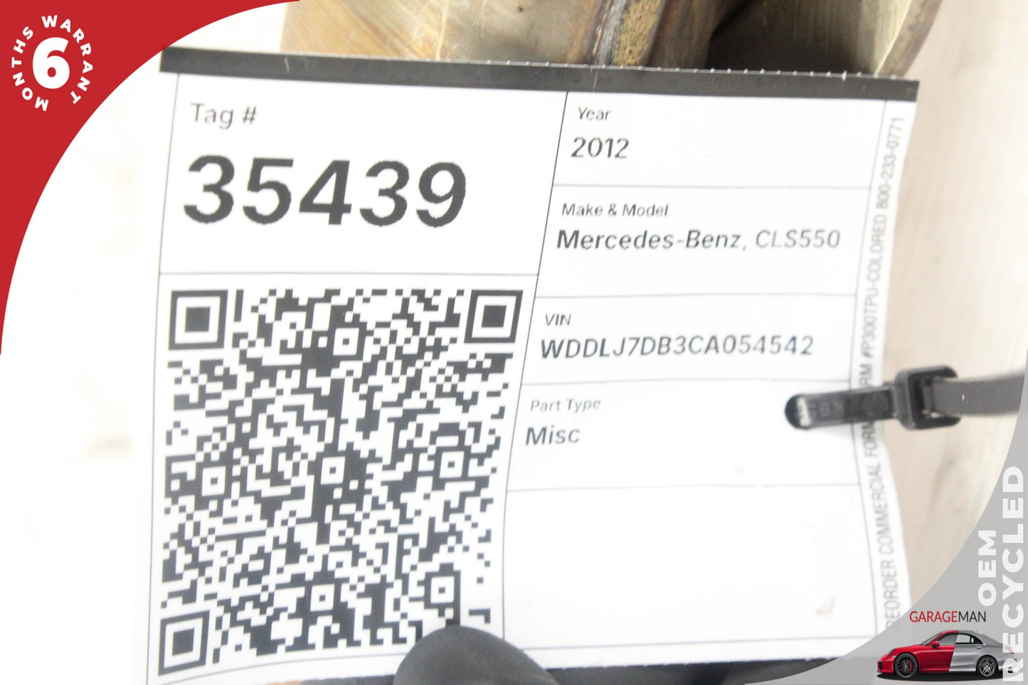 2011-2018 Mercedes-Benz CLS550 W218 Left Side Turbocharger Manifold 2780901780