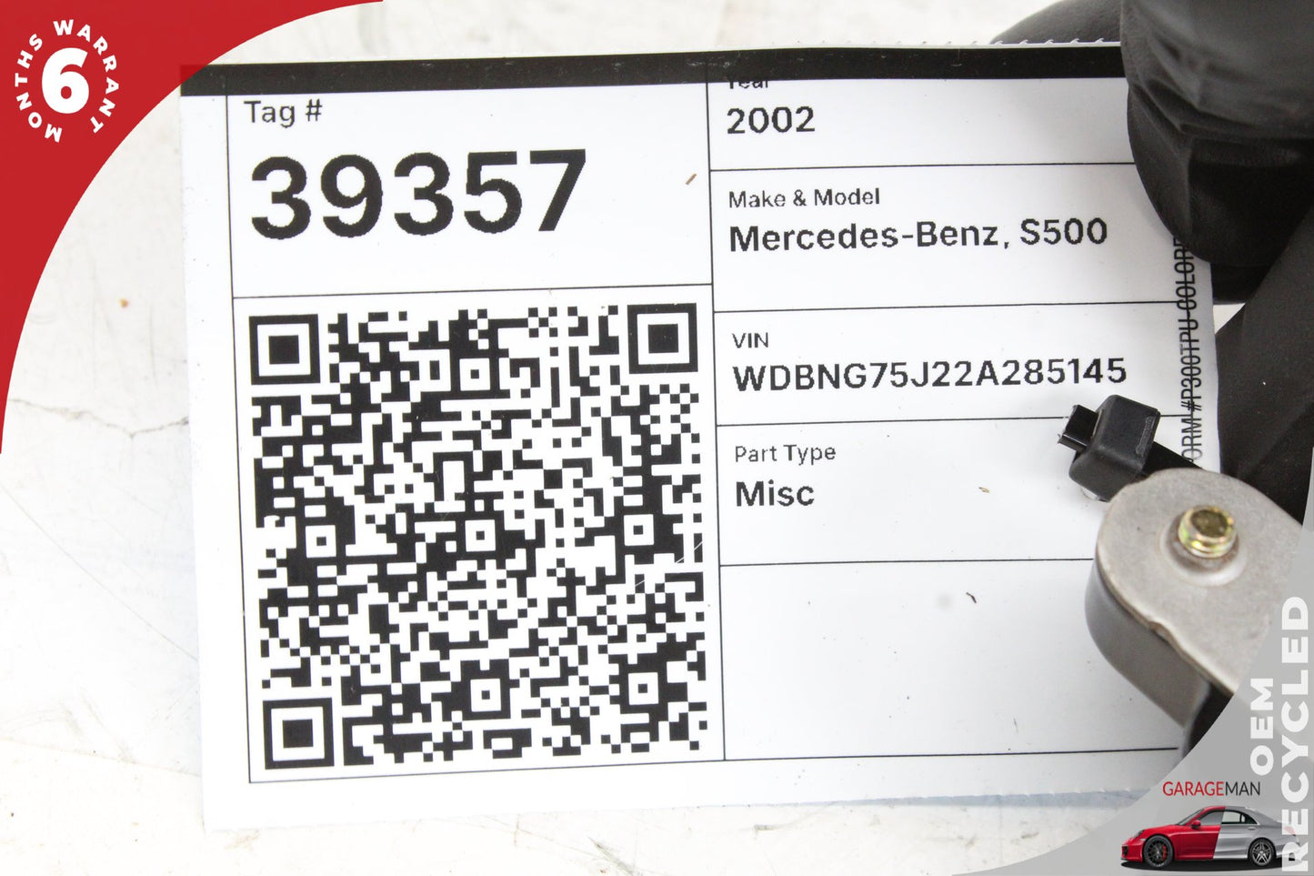 00-06 Mercedes S500 W220 Voice Command Control Module 2208202185 Genuine