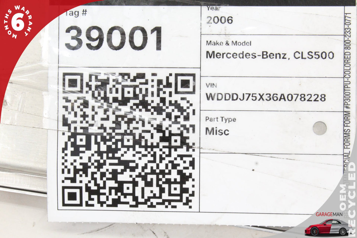 03-06 Mercedes-Benz CLS500 W219 ECU Engine Control Module 1131533079 OEM