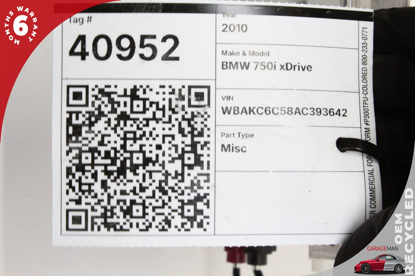 2007-2016 BMW 750i 328i Telematics Communication Control Module Unit 9228271 OEM