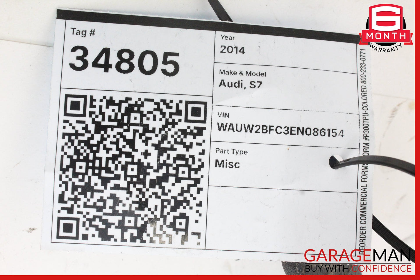 2014 Audi S7 4G Sedan Front Left or Right Airmatic Shock Strut 4G0616039AB