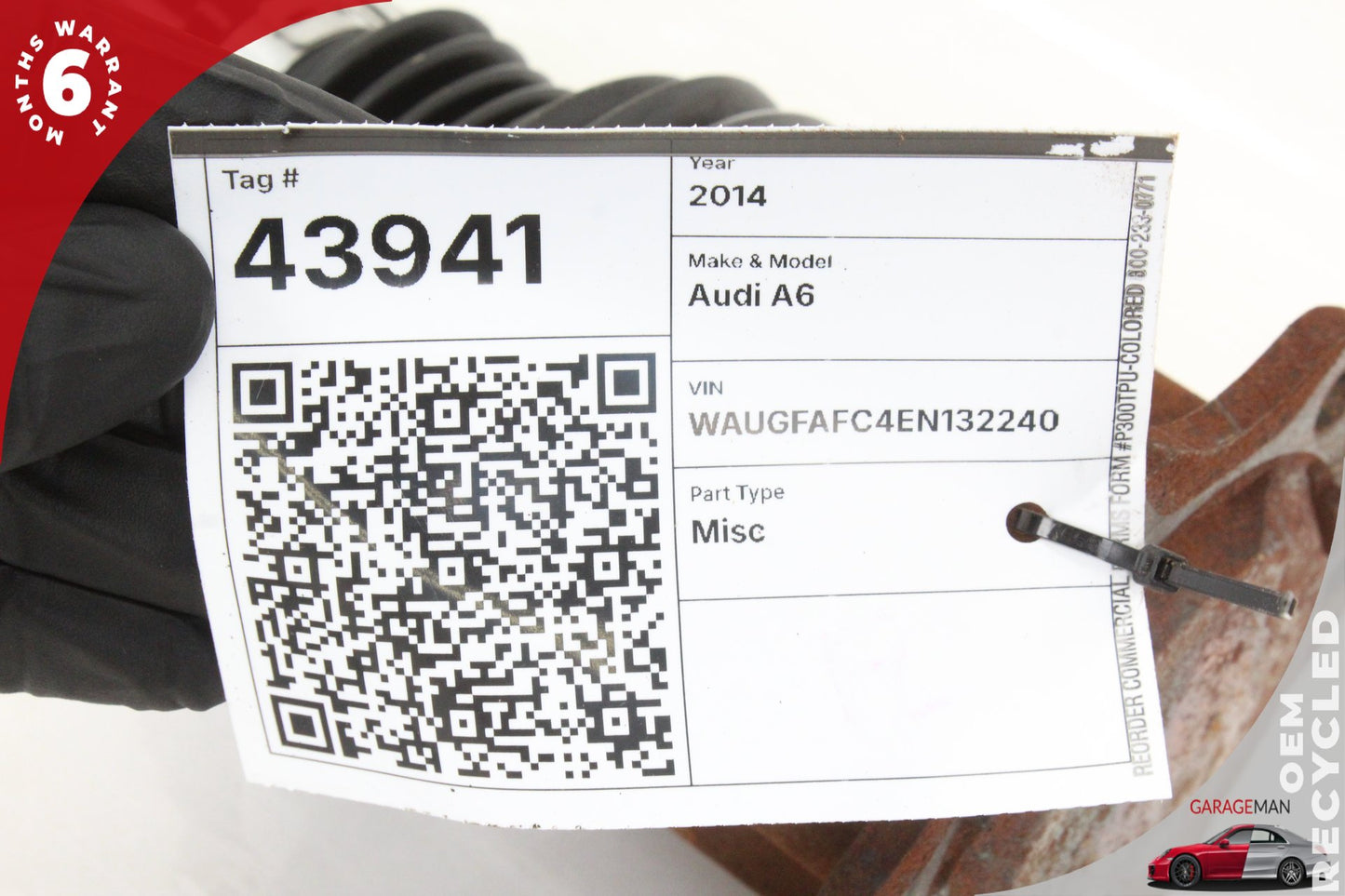 2012-2018 Audi A6 AWD 2.0L Front Left or Right CV Axle 4G0407271F OEM