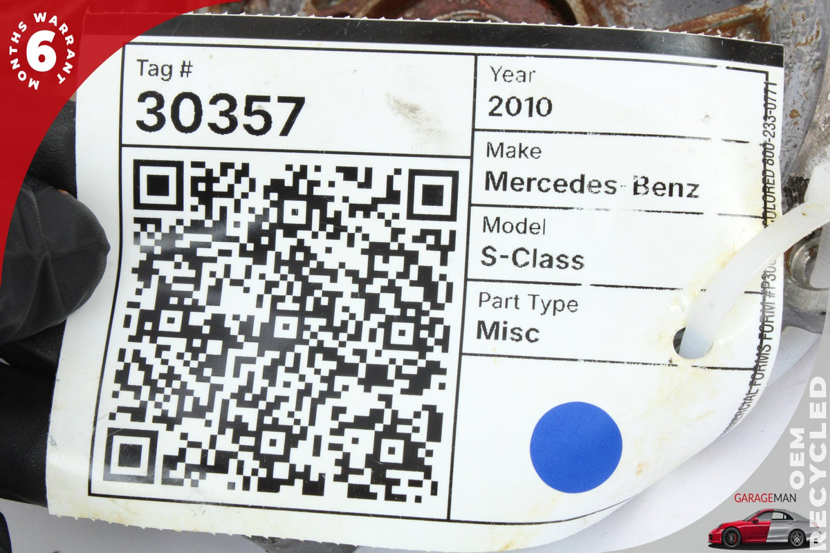 2005-2013 Mercedes W221 S550 Front Left Side Engine Timing Chain Cover Plate OEM