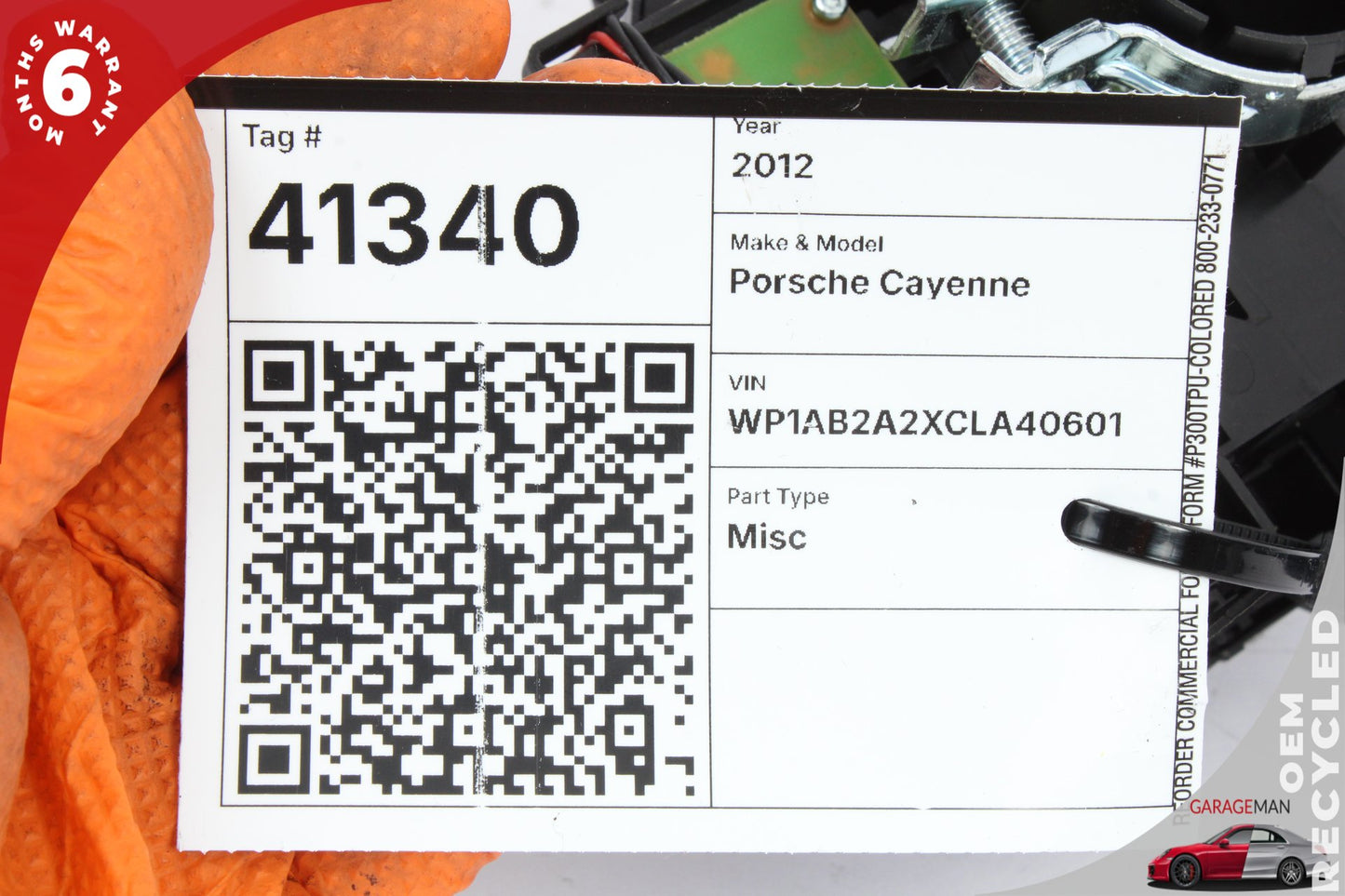 2011-2013 Porsche Cayenne 958 Steering Column Combination Switch 7P5953507DJ OEM