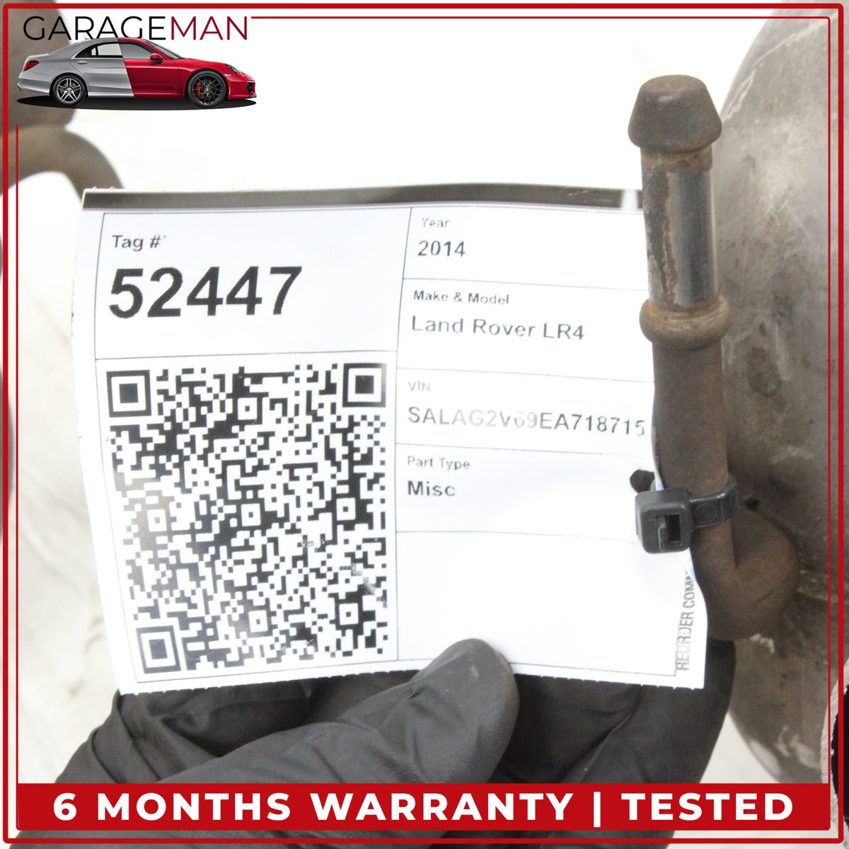 2014-2016 Land Rover LR4 L319 Rear Left and Right Side Exhaust Muffler Set OEM