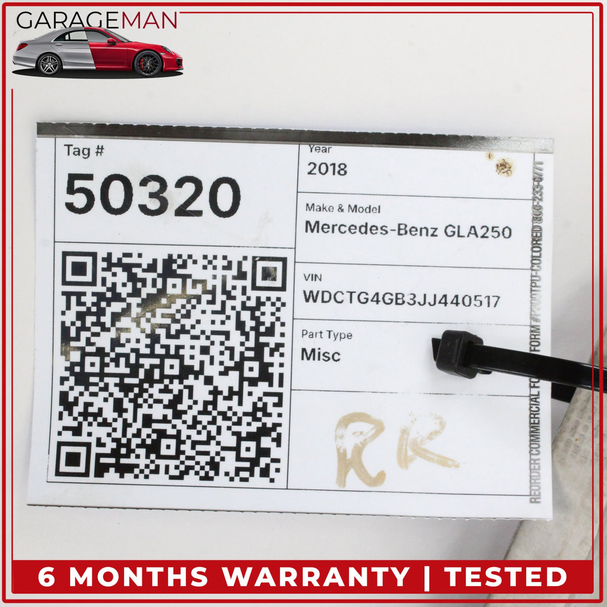 2014-2020 Mercedes W117 CLA45 AMG Rear Left or Right Side Lower Control Arm OEM