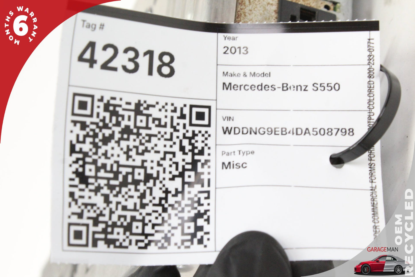 07-14 Mercedes-Benz S550 W221 Harman Kardon Amplifier 2218705089 OEM