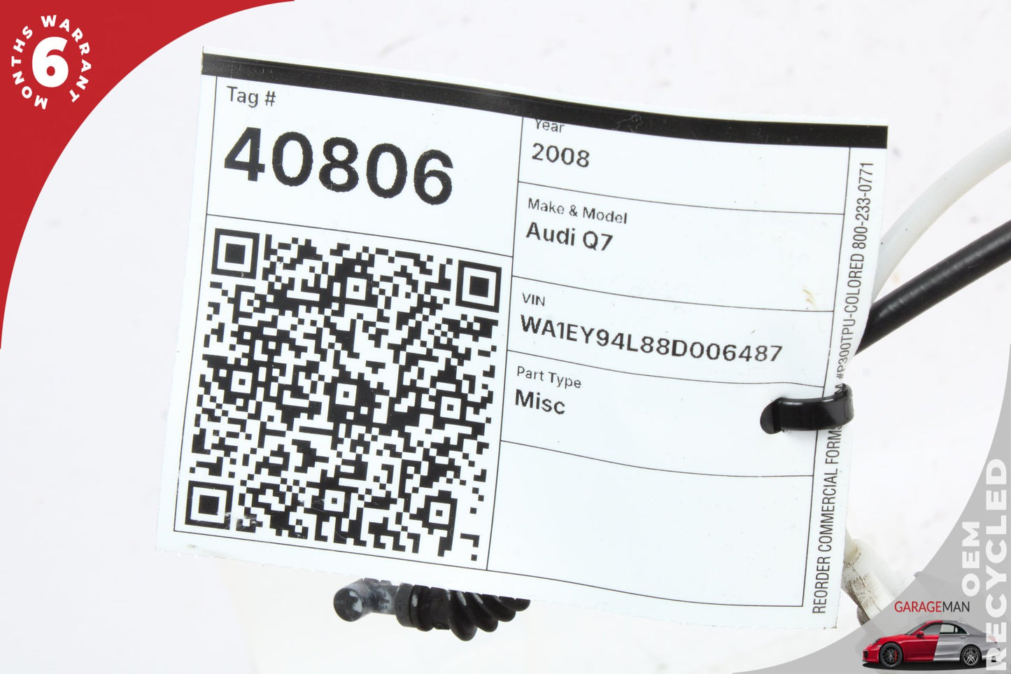 2007-2015 Audi Q7 SUV Station Wagon Right Front Door Lock Actuator 3C1837016B