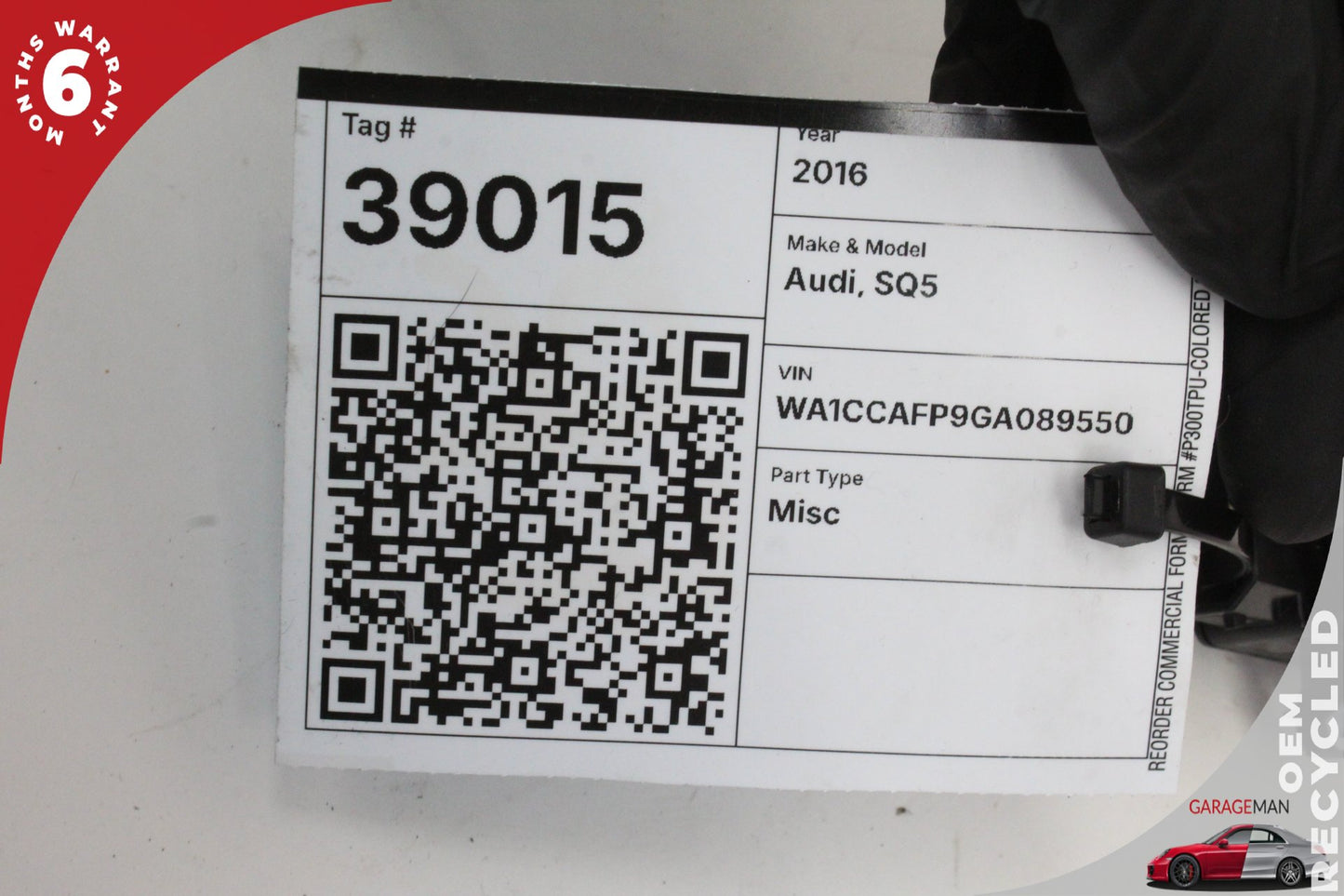 2012-2018 Audi SQ5 A6 A7 Front Left or Right Seat Lumbar Switch 8E0959777B OEM