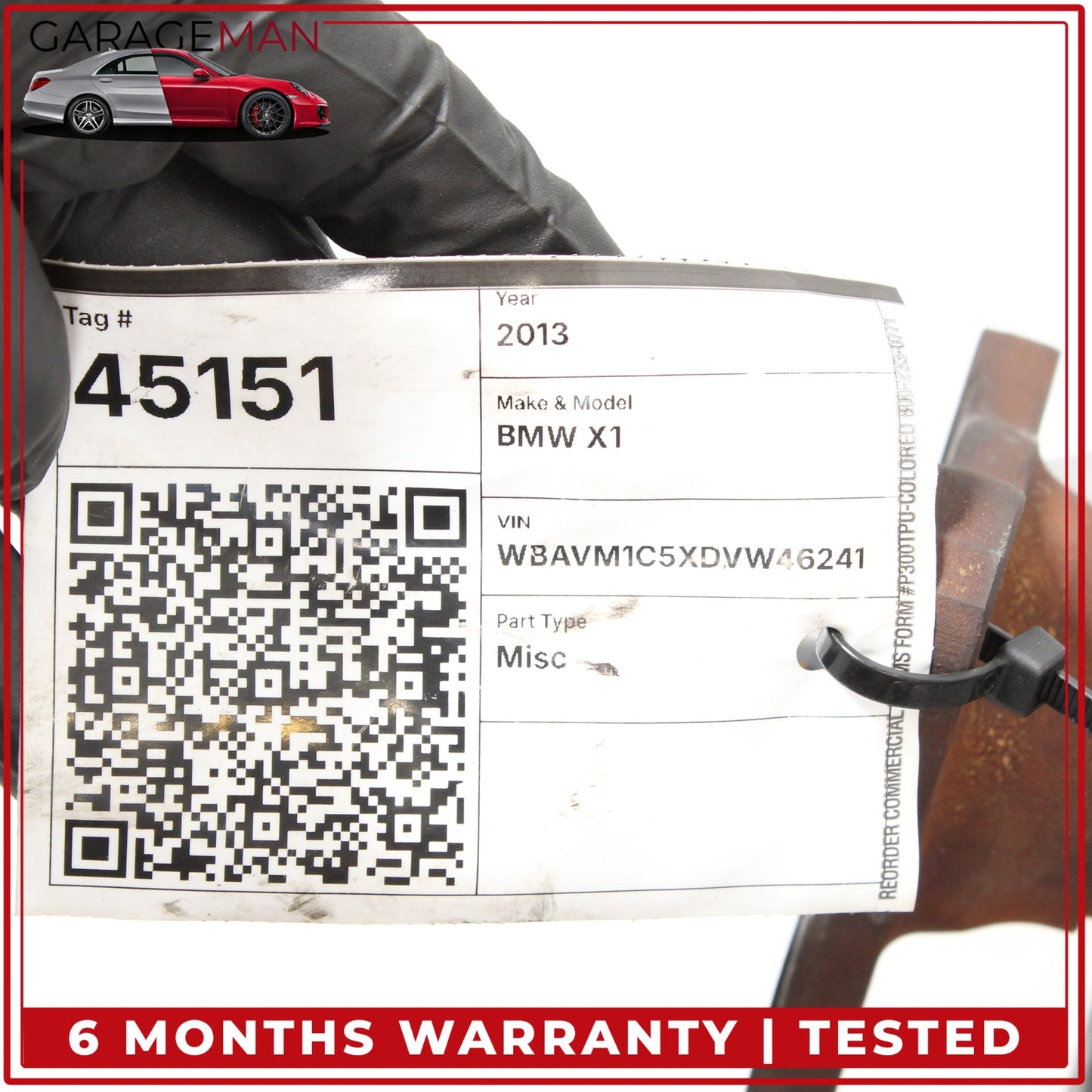 2012-2015 BMW X1 E84 N20 2.0L SUV Automatic Transmission 8601660 166XDZ OEM 151K