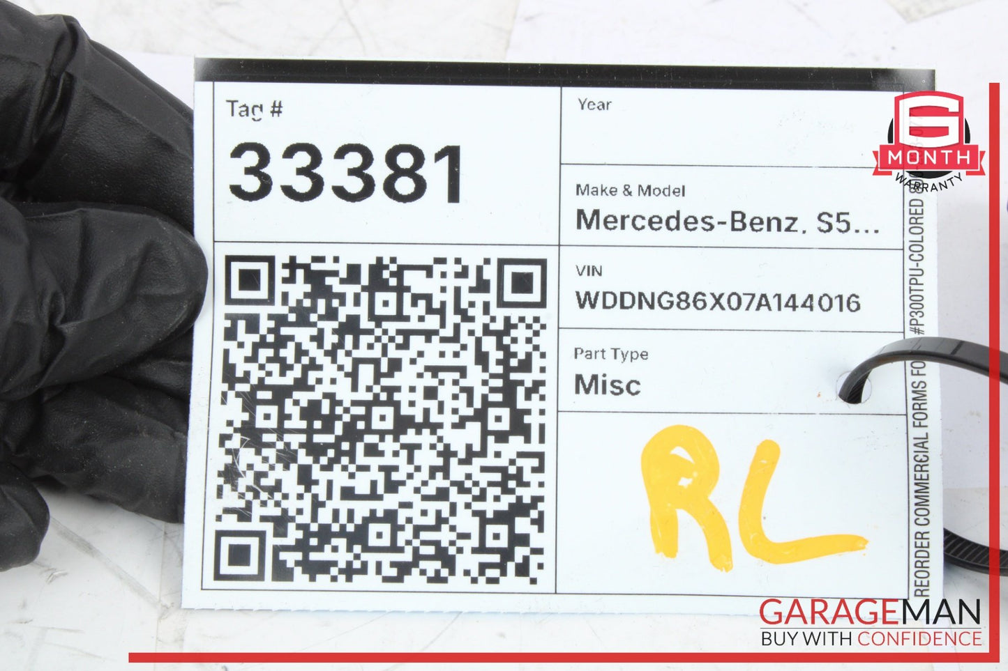2007-2013 Mercedes S550 W221 Rear Left Seat Control Memory Switch 2218708051