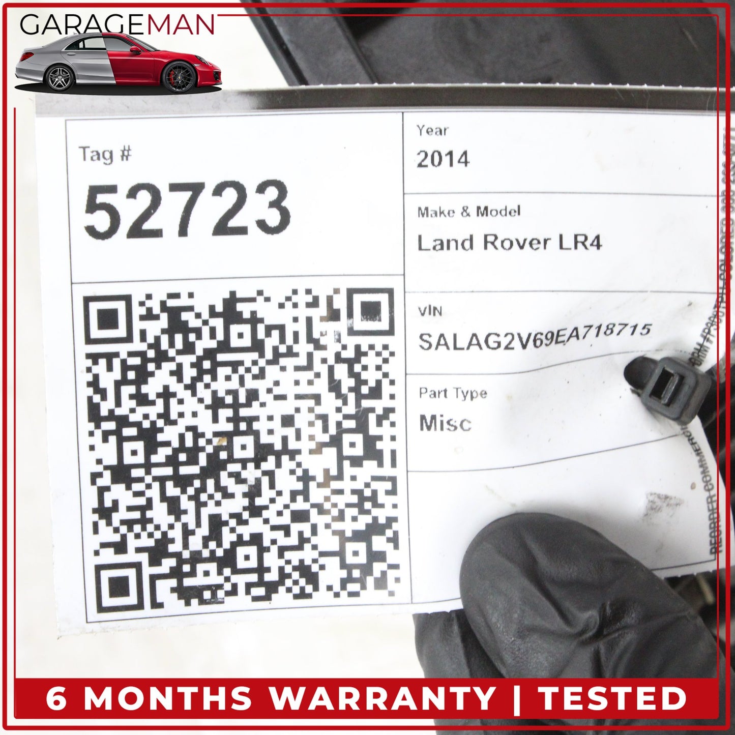 2013-2021 Land Rover LR4 Right Side Cylinder Head Valve Cover DX236P036AC OEM