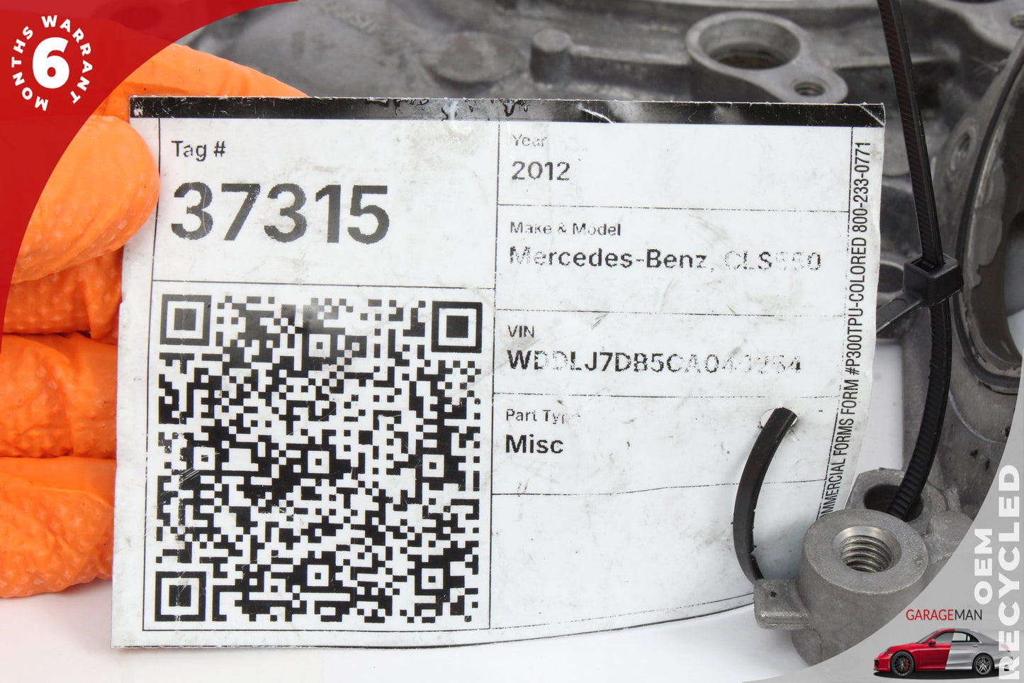 2011-2020 Mercedes W218 CLS550 Engine Coolant Water Pump 2782001201 OEM