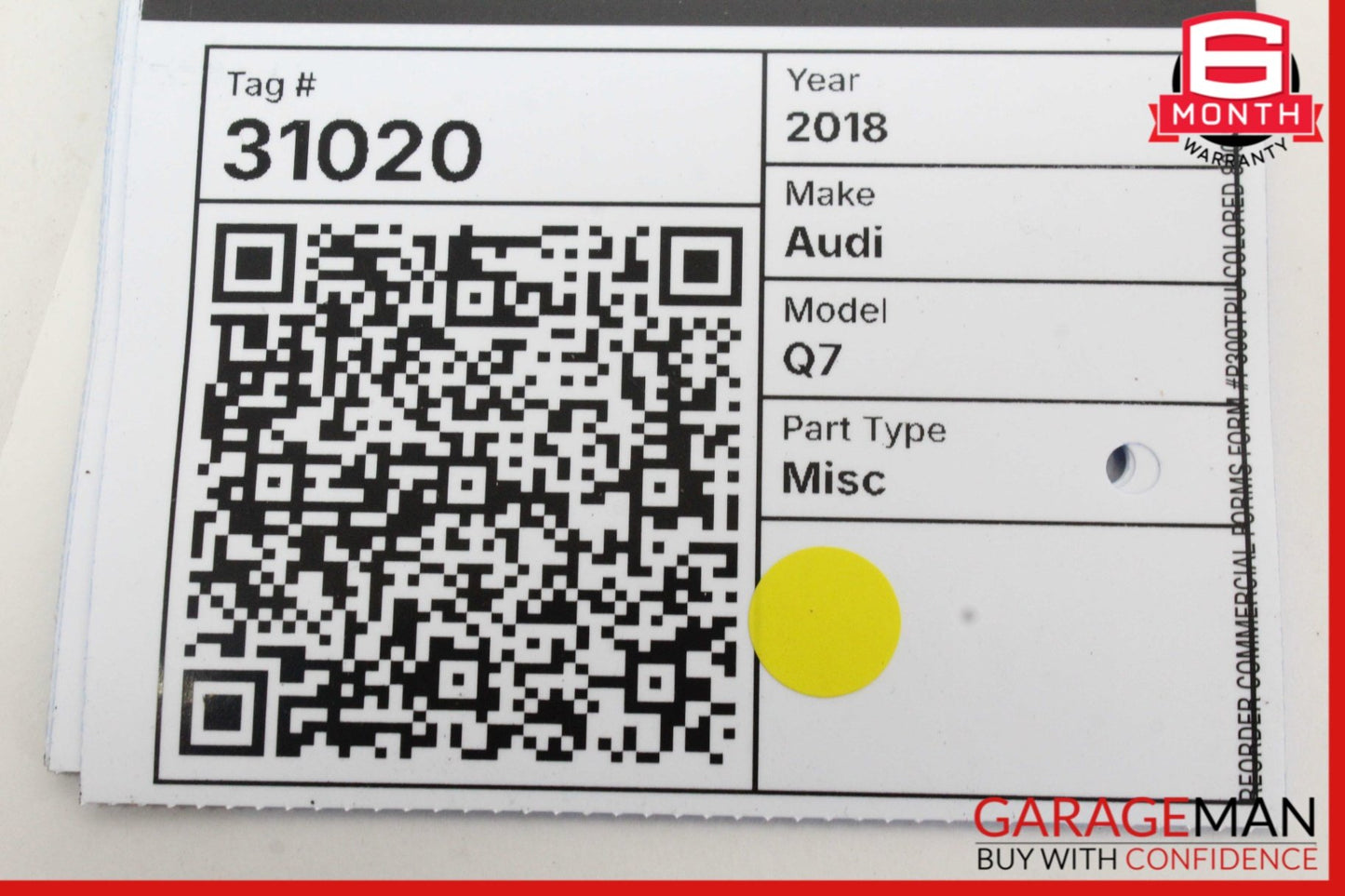 2017-2019 Audi Q7 SUV Engine Control Module 06L907425C