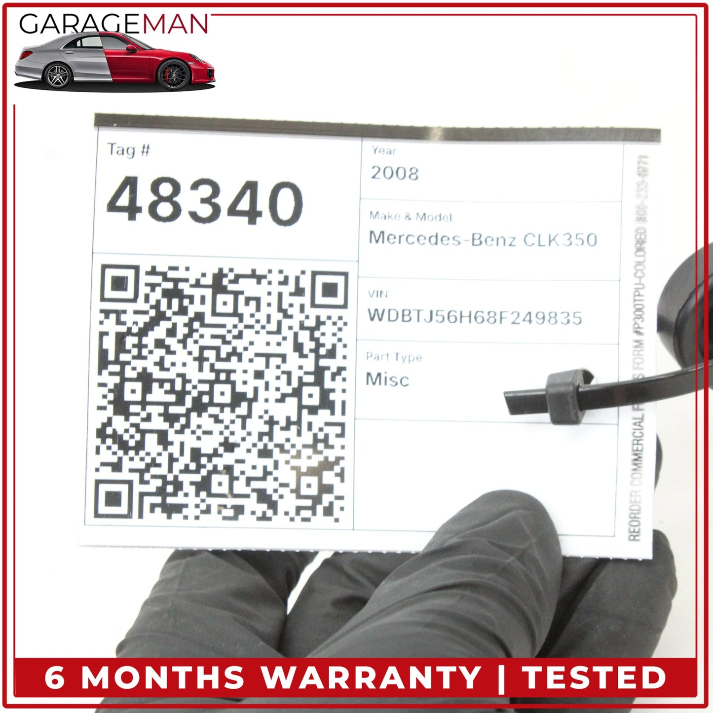 2003-2009 Mercedes-Benz CLK350 W209 Coupe Yaw Rate Sensor 0055429718 OEM