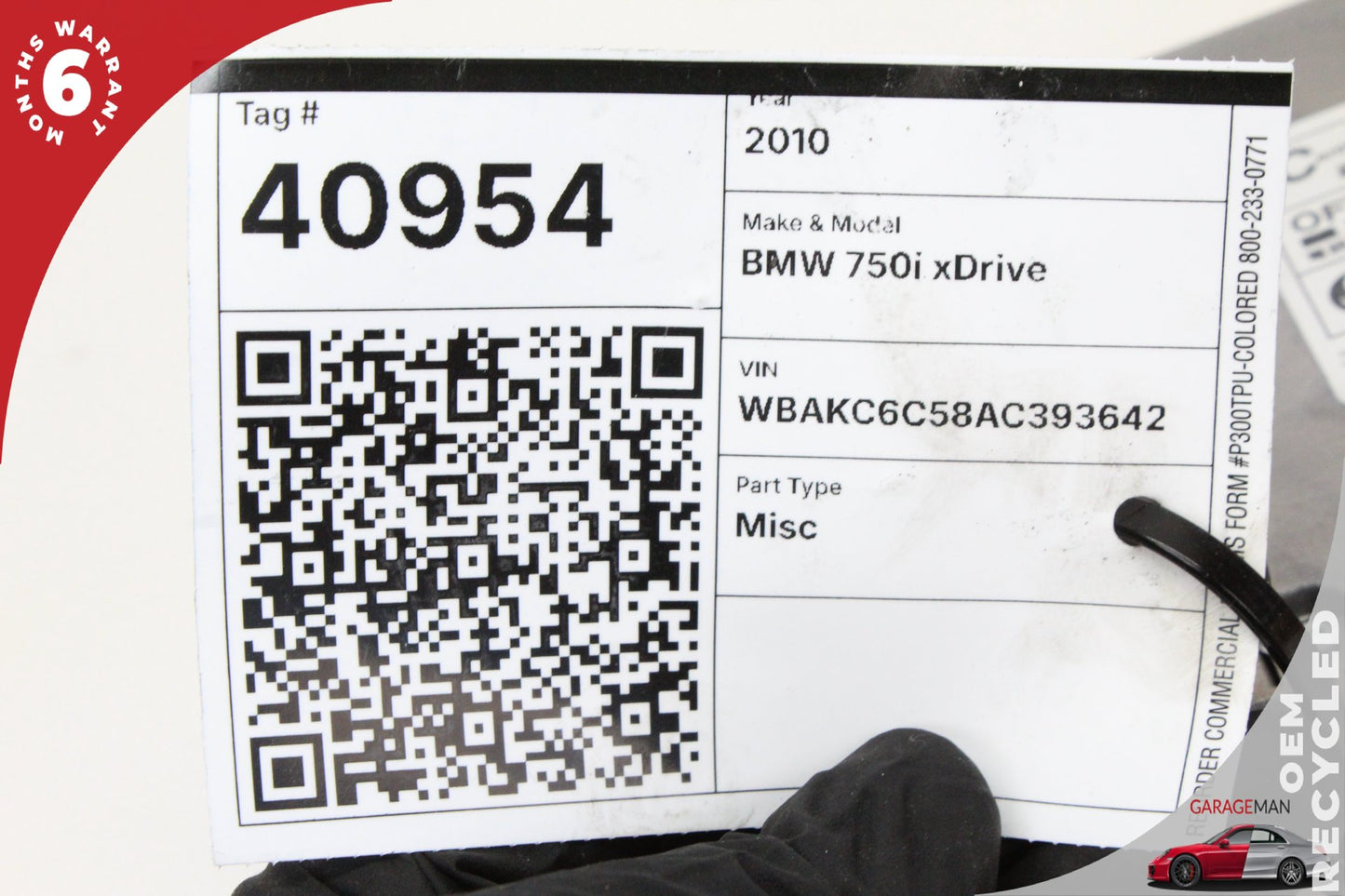 2009-2015 BMW 750i 740i X5 Bluetooth Communication Control Module 9224674 OEM