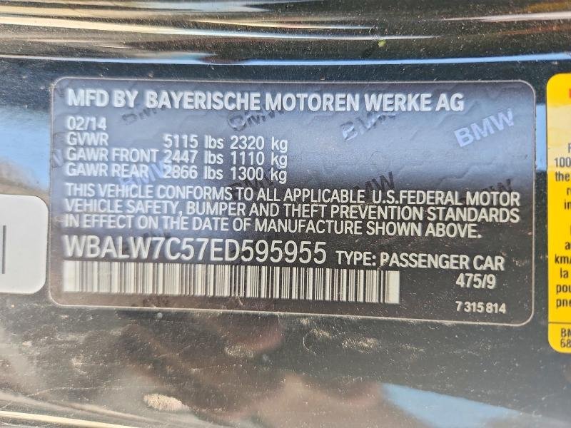 Parting Out- 2014 BMW 640i F12- 231