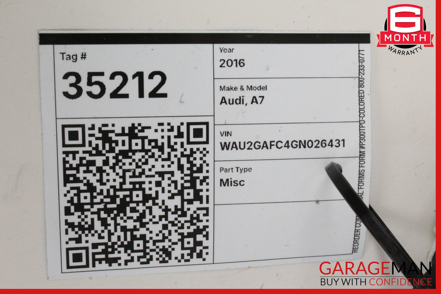 2012-2018 Audi A7 S7 Front Left Driver Side Door Soft Close Motor 4G8837003 OEM