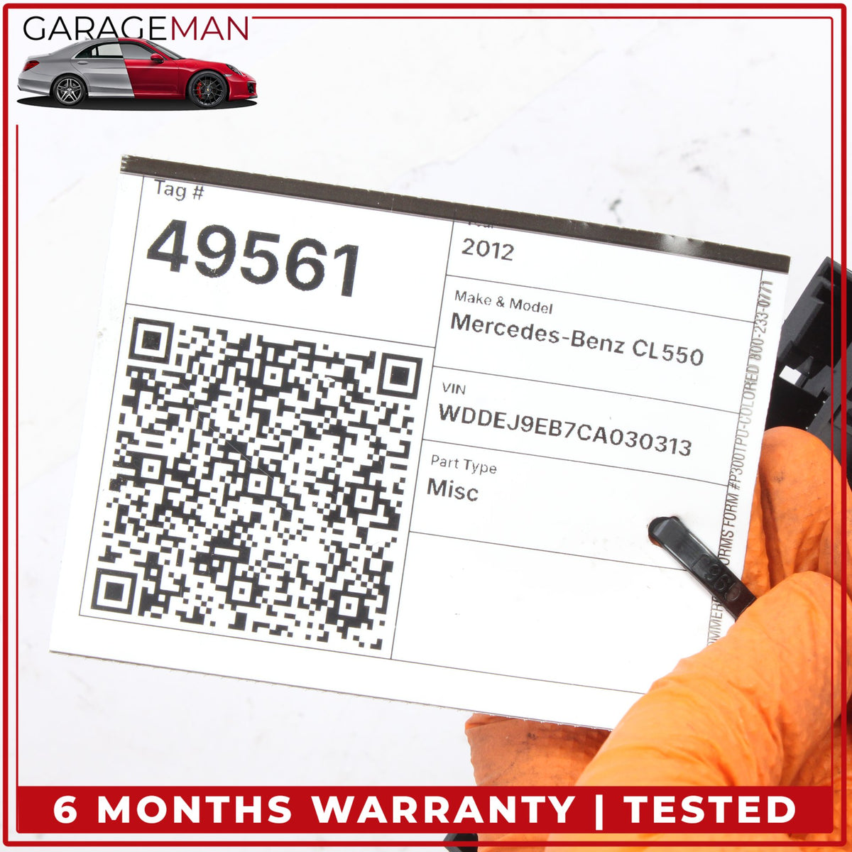 2010-2014 Mercedes W216 CL550 Front Left or Right Seat Contour Control Module
