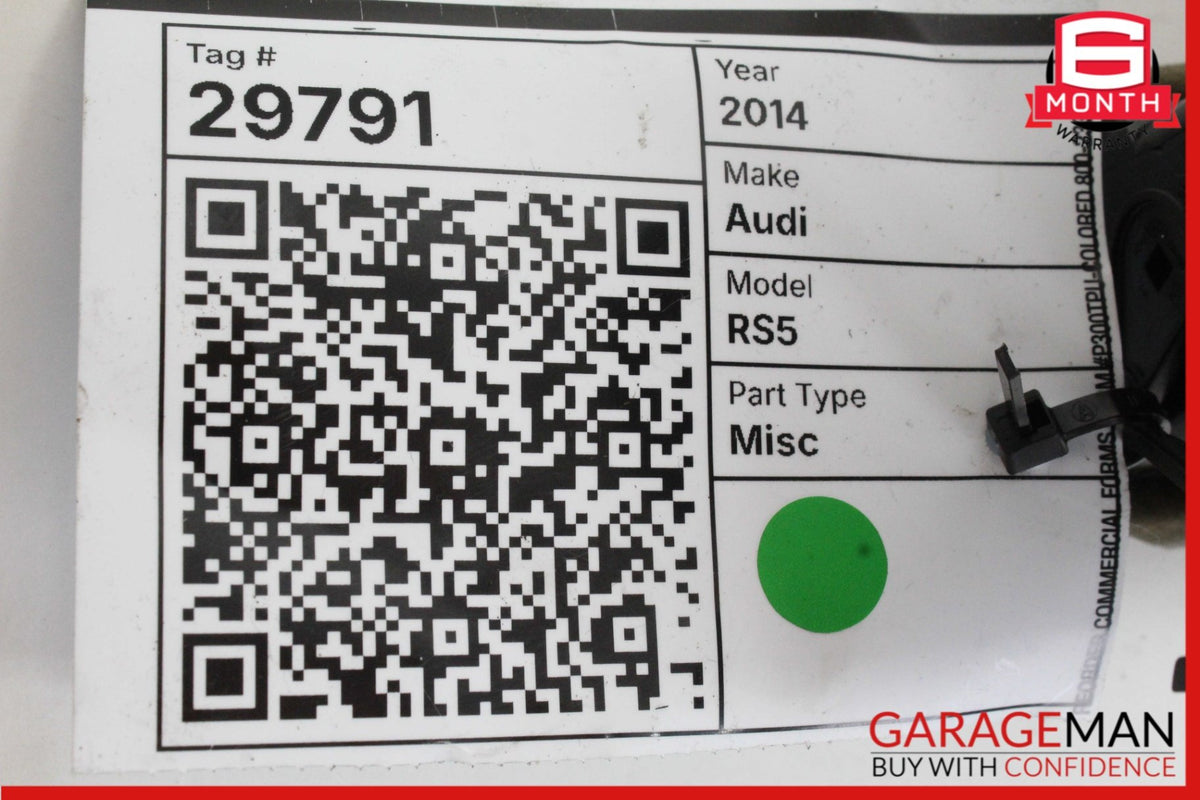 2013-2017 Audi RS5 8T Convertible Rear A/C Climate Control Dual Air Vent 8K0819203 Genuine
