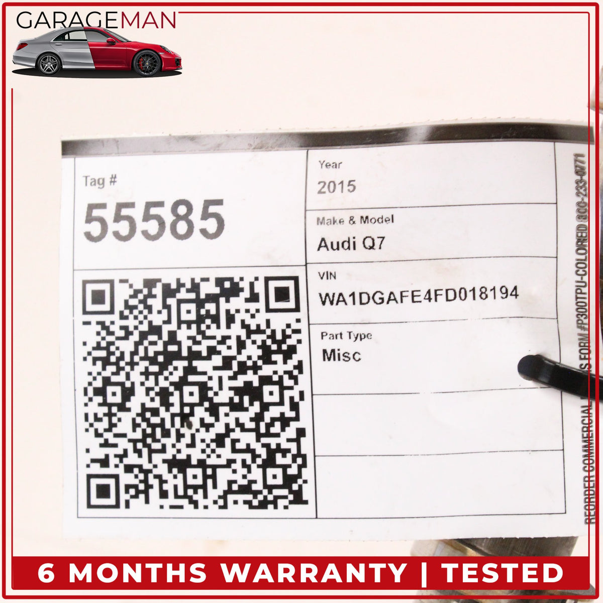 2011-2018 Audi Q7 Porsche Cayenne 958 3.0L Right Exhaust Camshaft 06E109102 OEM