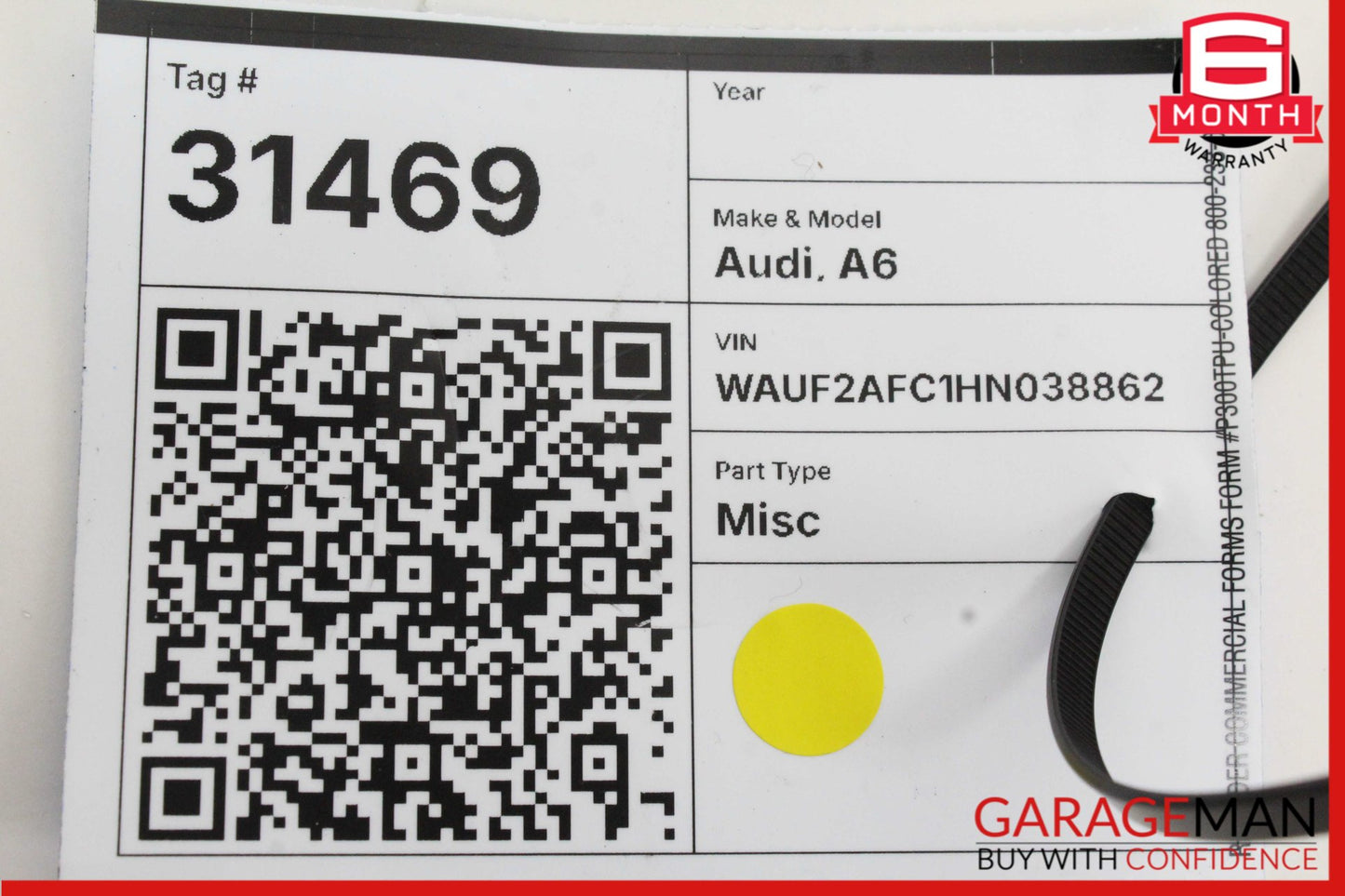 2012-2018 Audi A6 A7 BCM Body Comfort Control Module Unit 4H0907064HR OEM