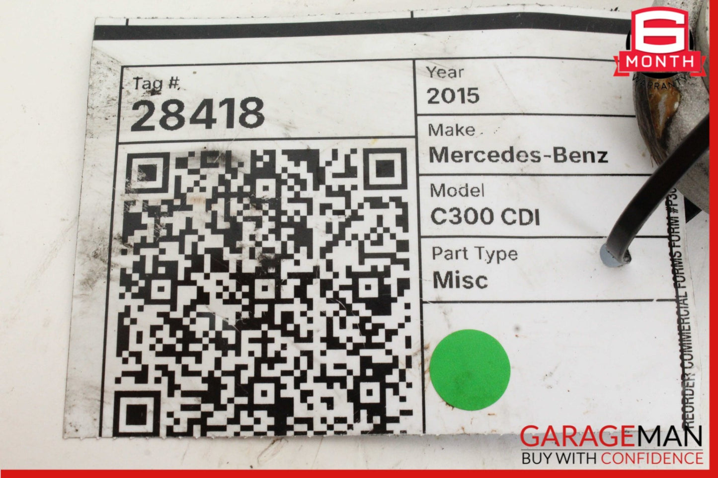 2015-2020 Mercedes-Benz C300 Upper Control Arm Rear Left/Right 20407