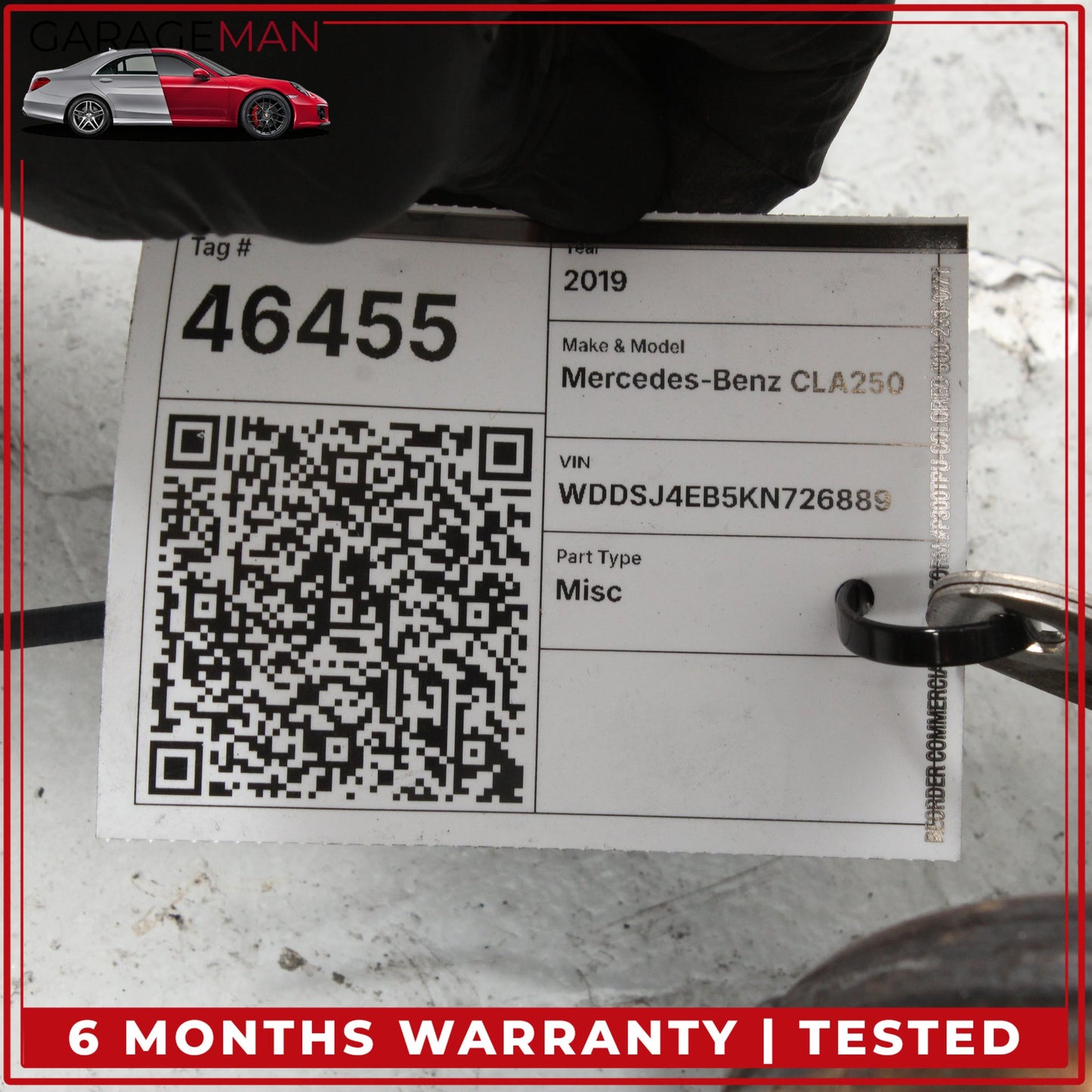 2014-2019 Mercedes-Benz CLA250 W117 Sedan Exhaust Downpipe 2464900514 OEM