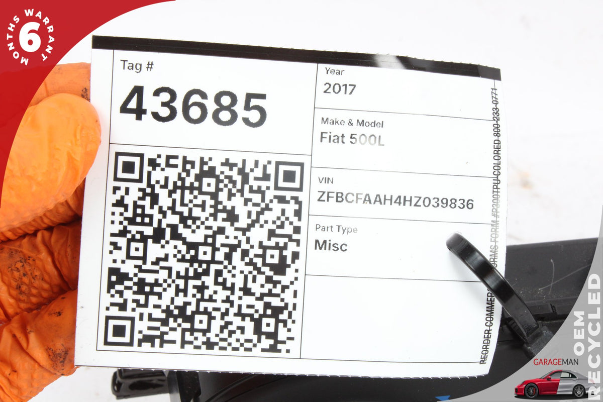 2014-2017 Fiat 500L AC Temperature Climate Control Switch Panel 735613957 OEM