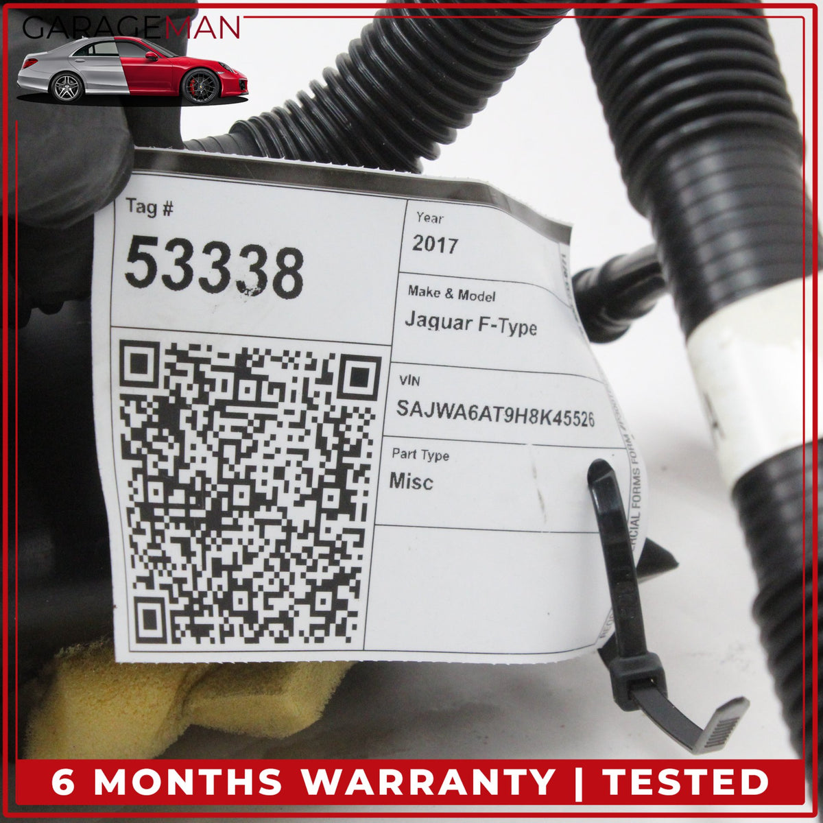 2014-2018 Jaguar F-Type X152 Fuel Vapor EVAP Charcoal Canister Reservoir OEM