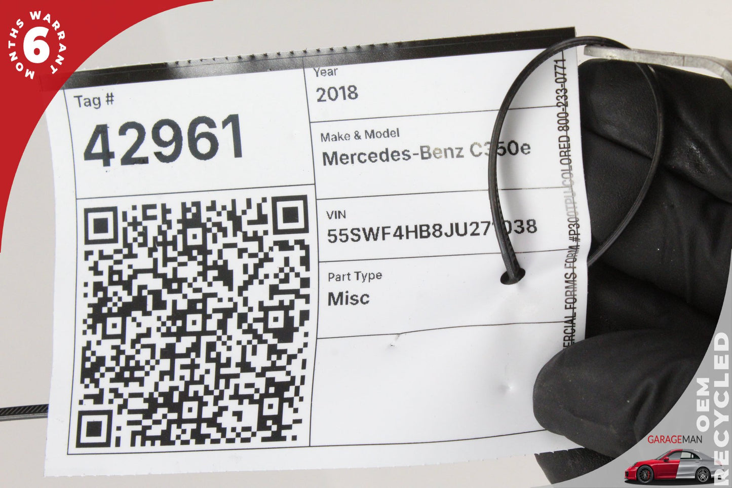 2016-2018 Mercedes-Benz C350e W205 Sedan EV Battery Charger Module 0009005909