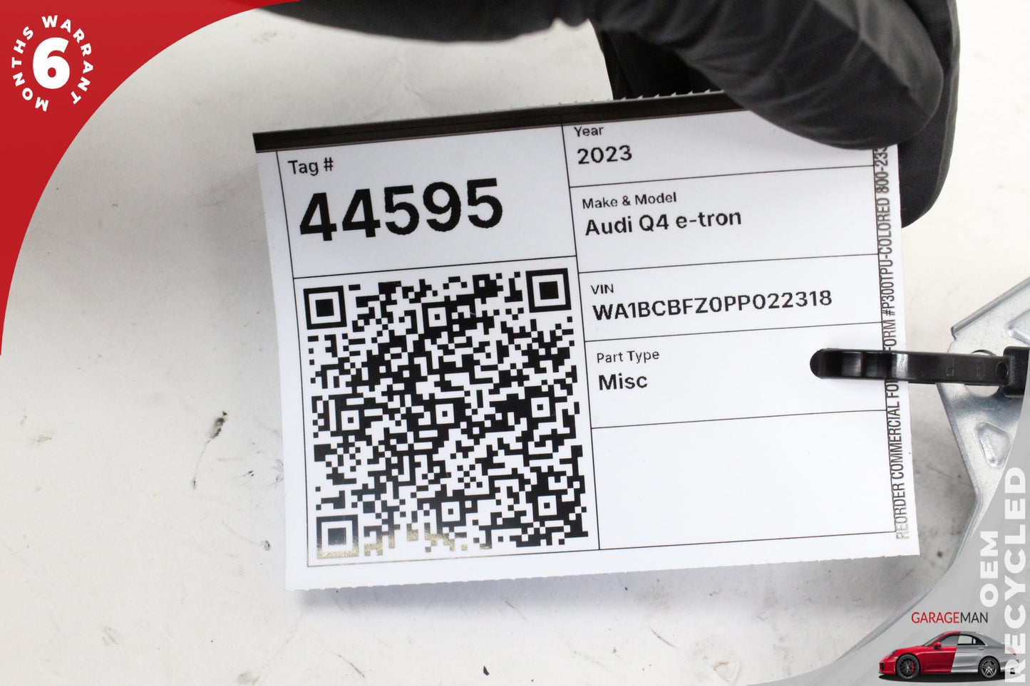 2023 Audi Q4 e-tron SUV Airbag Sensor 5WA959655R OEM