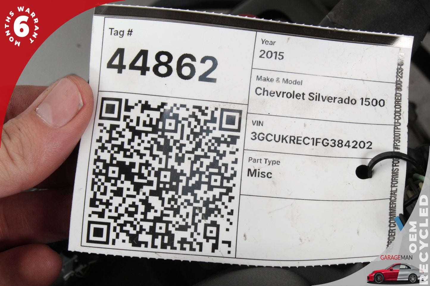 2014-2018 Chevrolet Silverado 1500 4WD 5.3L Complete Engine Motor OEM 101K Miles