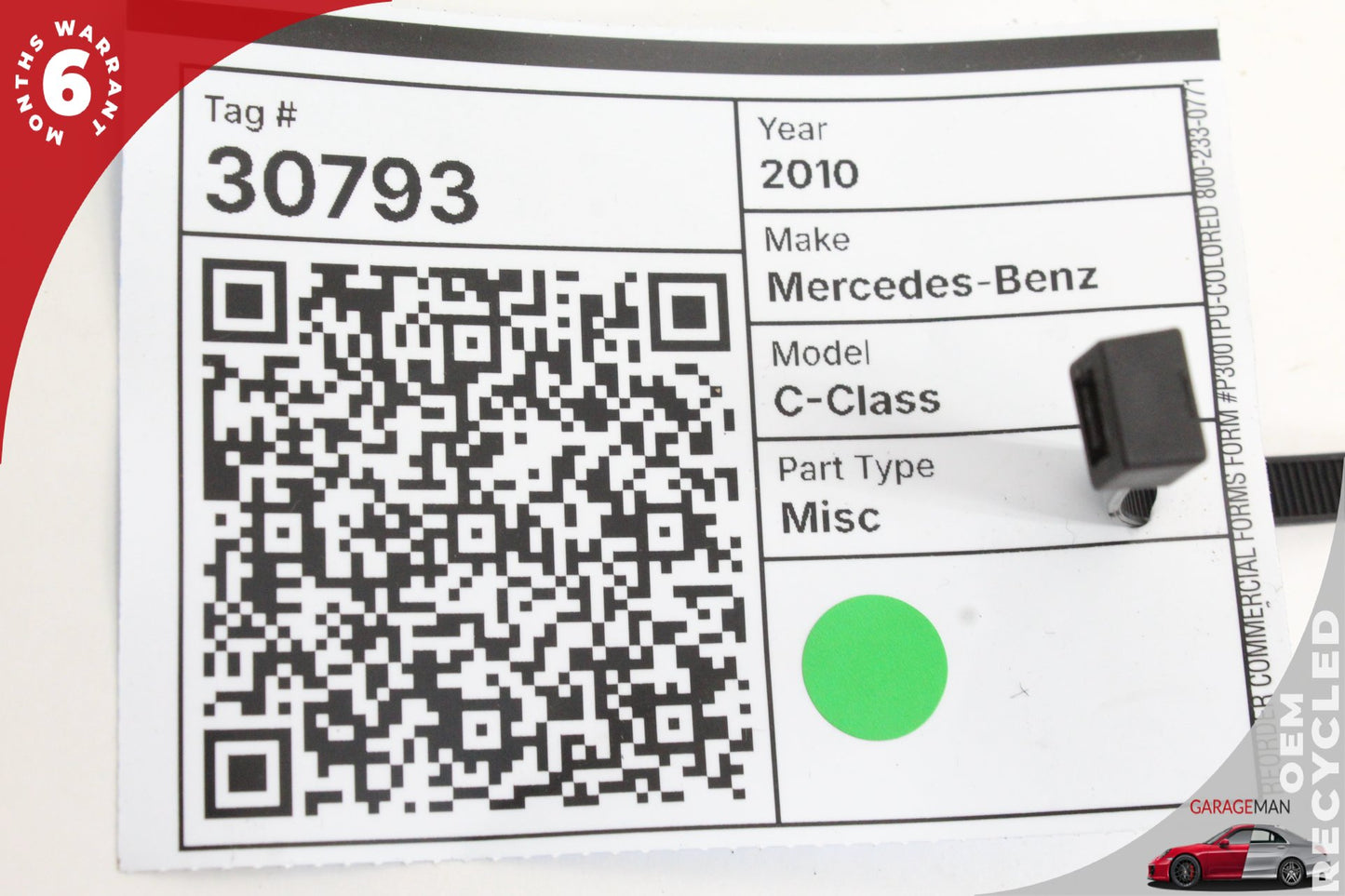 2006-2014 Mercedes W204 C300 C250 Fuel Pump Control Module Unit 2124400414 OEM