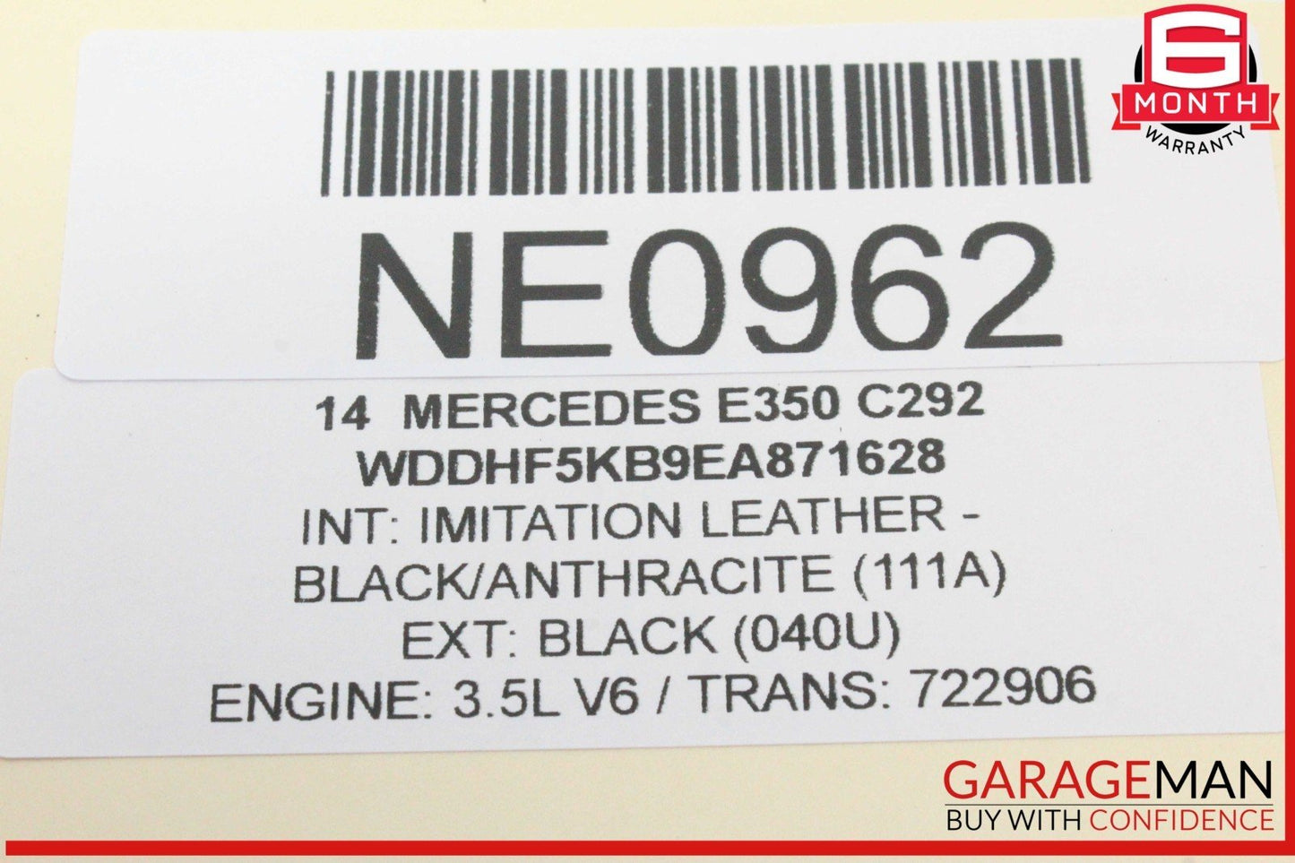 14-16 Mercedes W212 E350 E550 Front Right Side Dashboard Dash Airbag OEM
