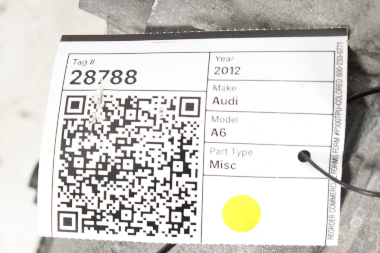 2012-2015 Audi A6 C7 AWD 3.0L Sedan Automatic Transmission 135000 OEM