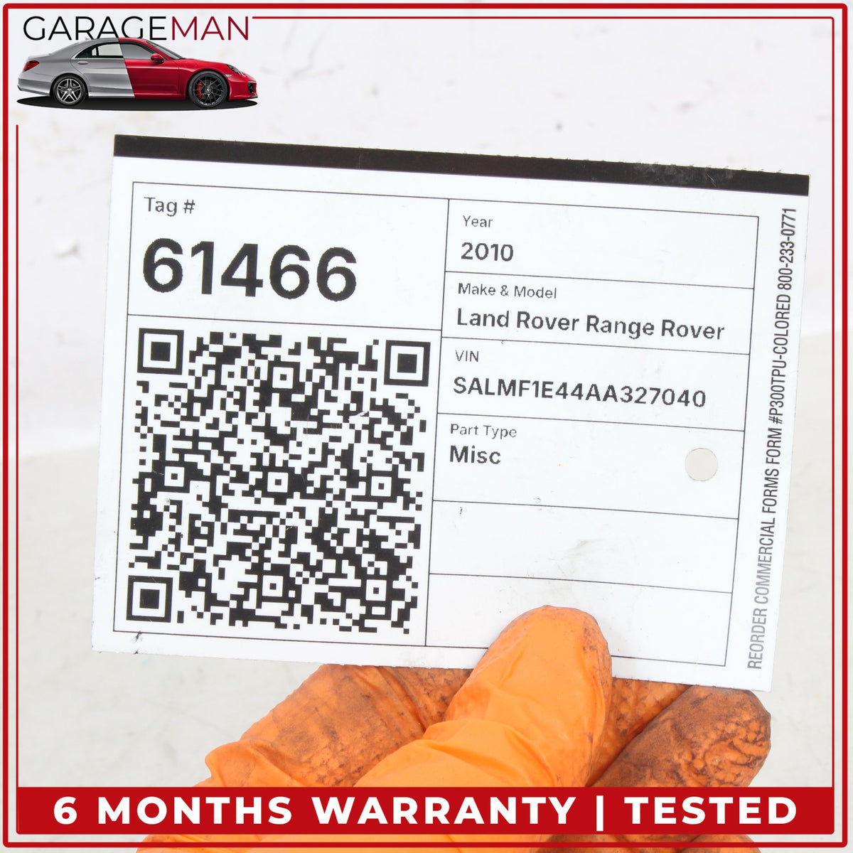 2010-2012 Range Rover L322 Front Side Suspension Level Hight Sensor Set OEM