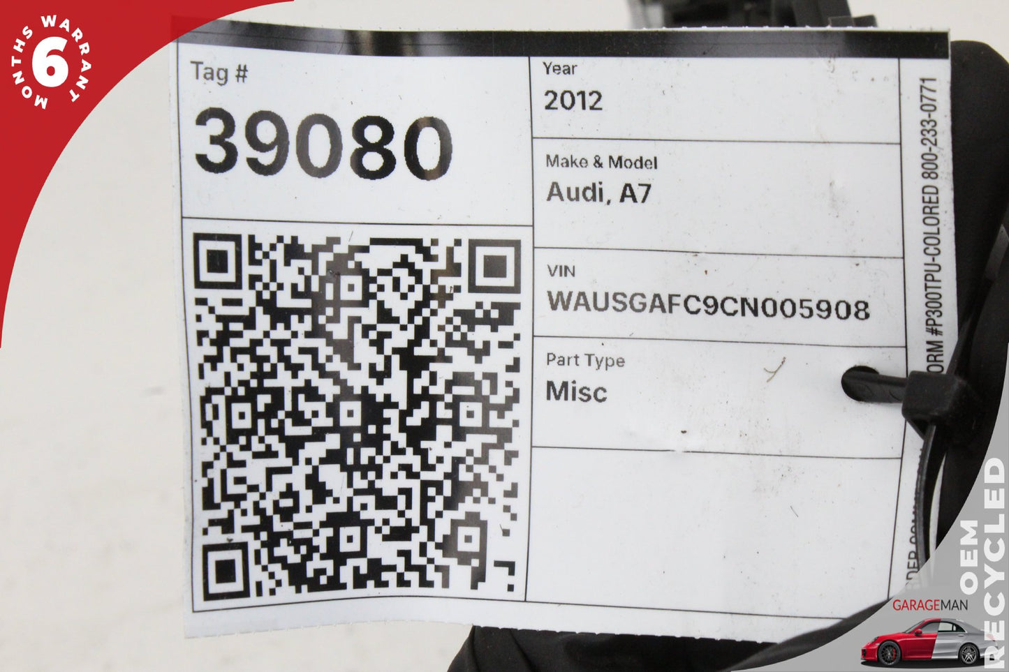 2012-2018 Audi A7 A6 Front Left Driver Side AC A/C Air Conditioning Air Vent OEM